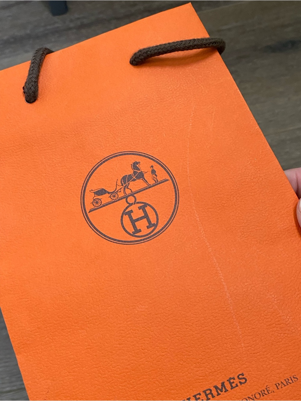 Hermes Shopping Bags Set Of 3 View 3